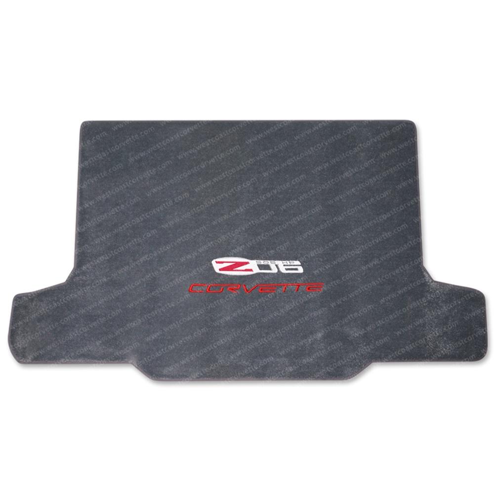 Corvette Cargo Mat with C6 Z06 Emblem and Corvette Script : 2006-2013 C6 Z06