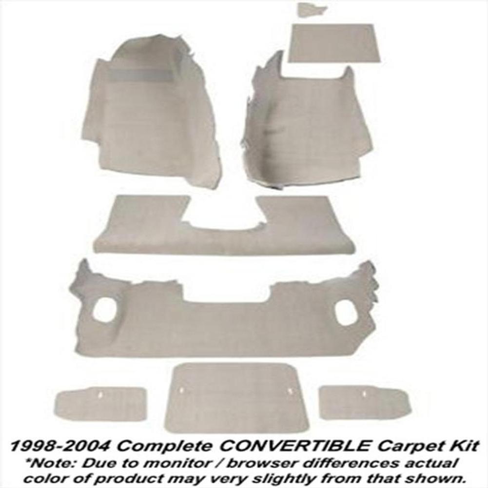 Corvette Carpet Kit Replacement for Convertible : 1997-2004 C5