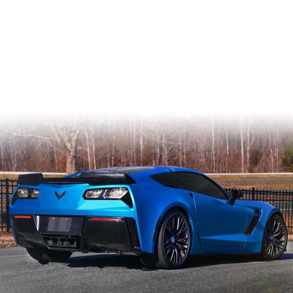 Corvette CORSA Sport Exhaust System - Polygon Tips - Black : C7 ZR1