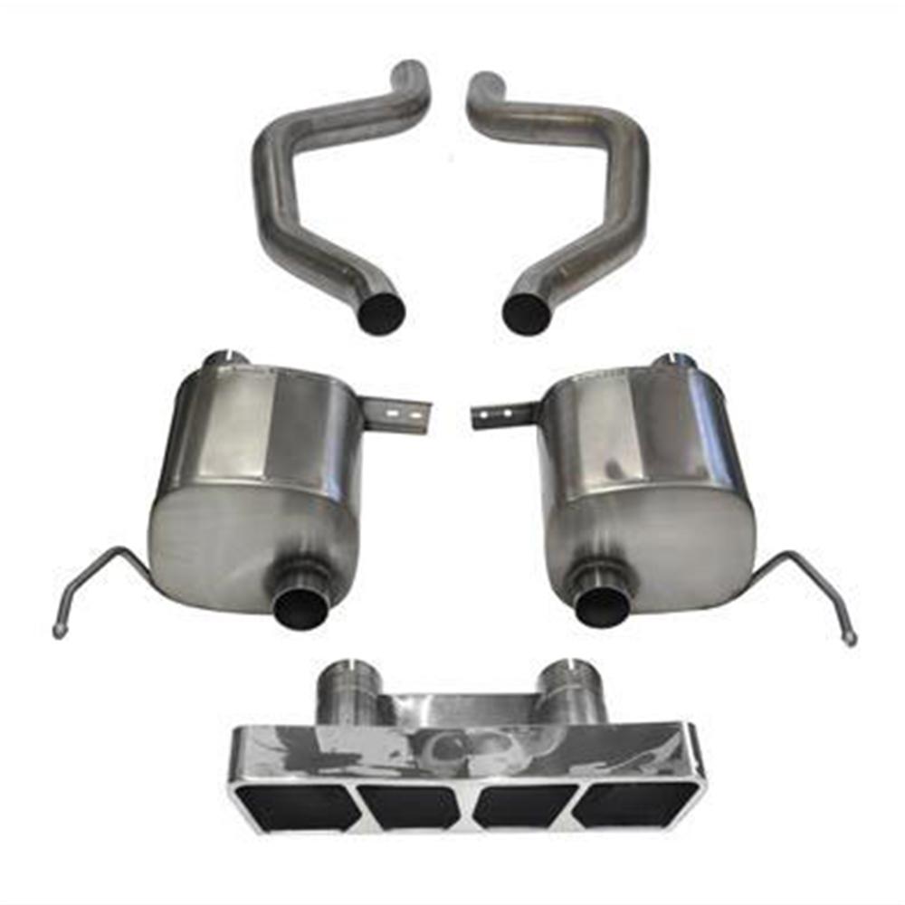 Corvette CORSA Xtreme Exhaust System - Polygon Tips - Polished : C7 ZR1