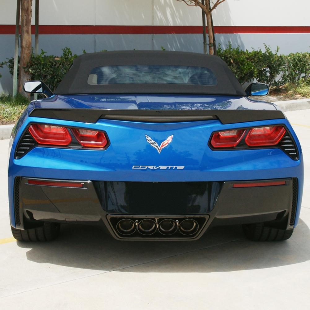Corvette CORSA Xtreme Valve-Back Performance Exhaust System - Quad 4.50" Black Round Tips : C7 Stingray, Z51