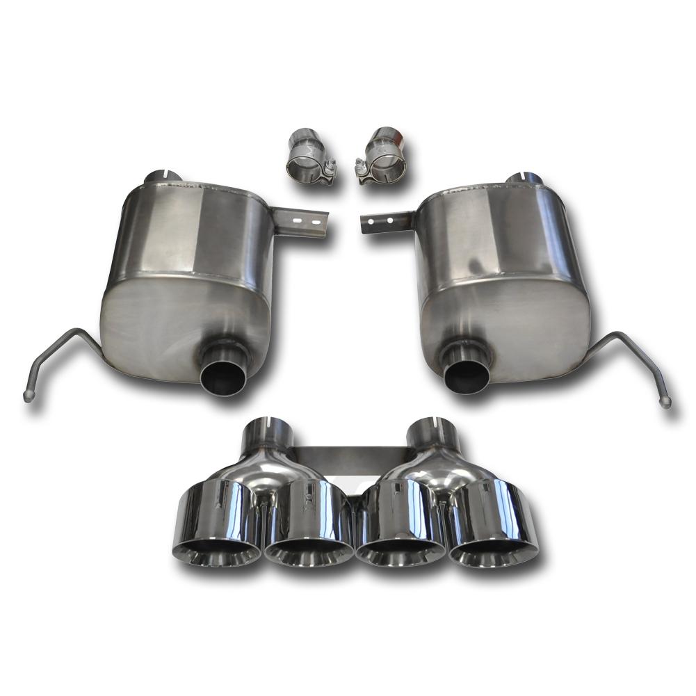 Corvette CORSA Xtreme Valve-Back Performance Exhaust System - Quad 4.50