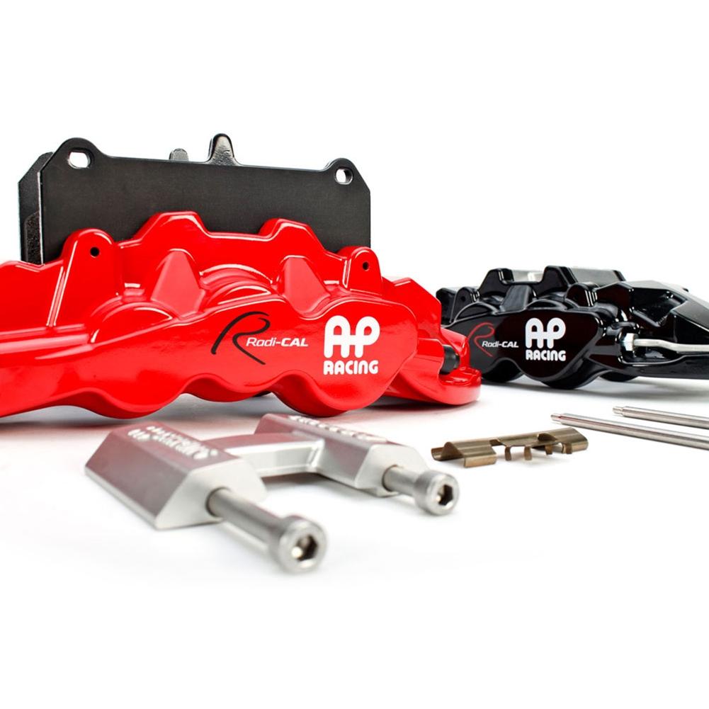 Corvette Cross Drilled/Slotted 2 pc. Rotors & Calipers - AP Racing Radi-Cal : C7 Z06