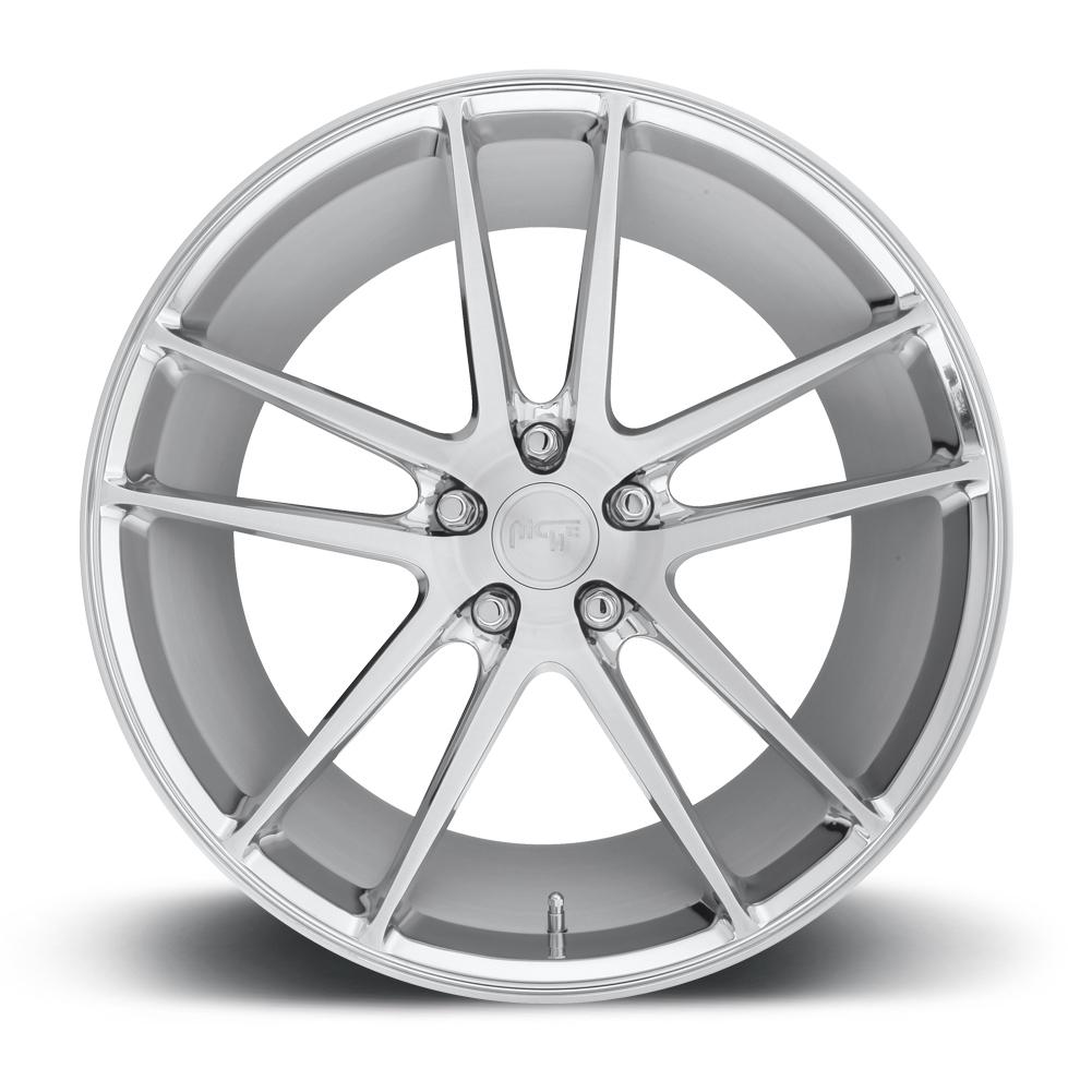 Corvette Custom Wheels - Niche Enyo T76 (Set) : Hi-Luster Polished w/Brushed Face