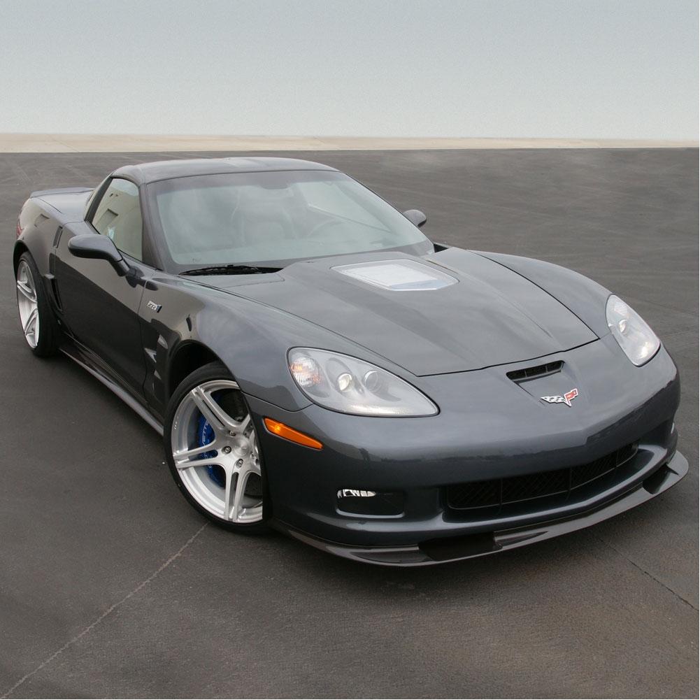 Corvette Custom Wheels - WCC 736 Monobloc Forged Series : Silver Brushed