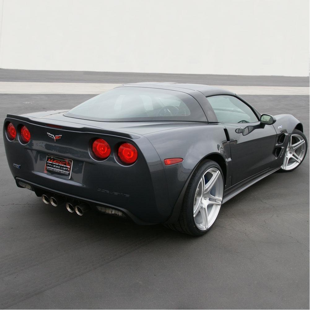 Corvette Custom Wheels - WCC 736 Monobloc Forged Series : Silver Brushed