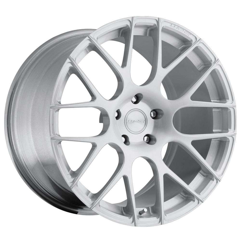 Corvette Custom Wheels - WCC 737 Monobloc Forged Series : Silver Brushed