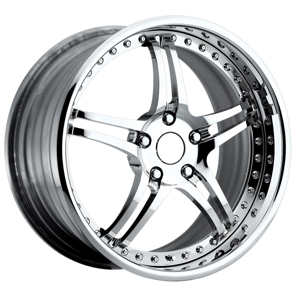 Corvette Custom Wheels - WCC 946 EXT-R Forged Series : Chrome