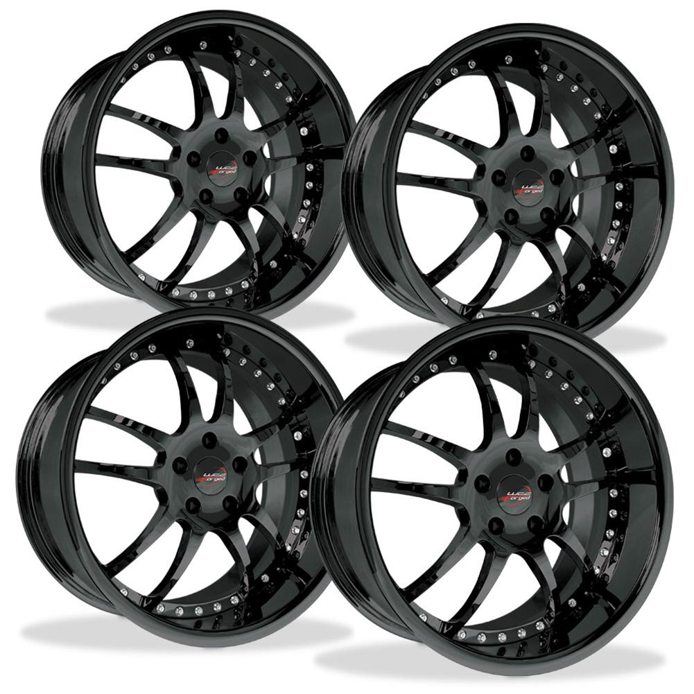 Corvette Custom Wheels - WCC 947 EXT Forged Series (Set) : Black