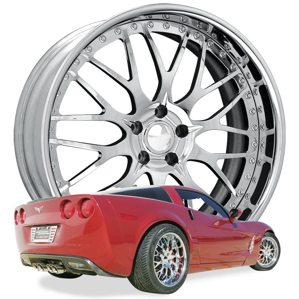 Corvette Custom Wheels - WCC Forged 944 (Set) : Chrome