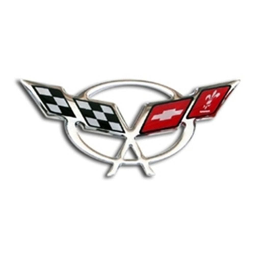 Corvette Domed Decal 3.25" x 1.58” : 1997-2004 C5 Logo