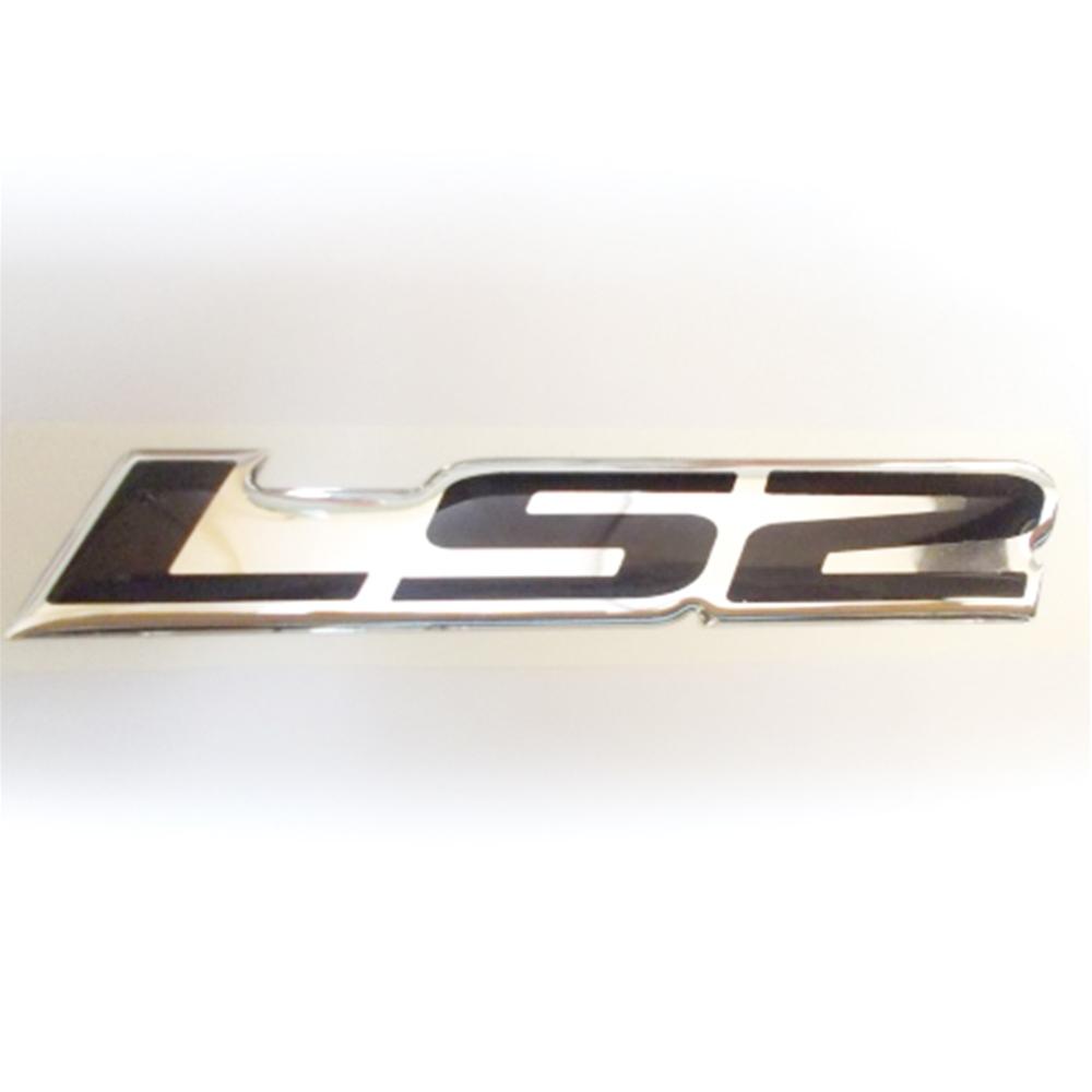 Corvette Domed LS2 Emblem : 2005-2007 C6 LS2