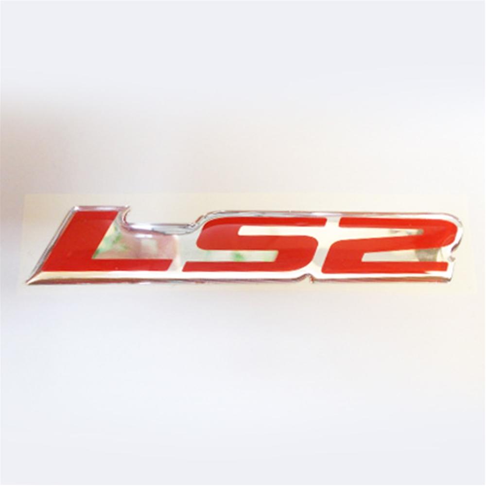 Corvette Domed LS2 Emblem : 2005-2007 C6 LS2