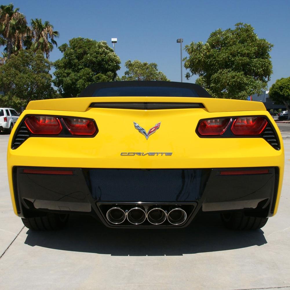 Corvette Exhaust CORSA SPORT Valve-Back Performance Exhaust System - Quad 4.50" Polished Round Tips : C7 Stingray, Z51