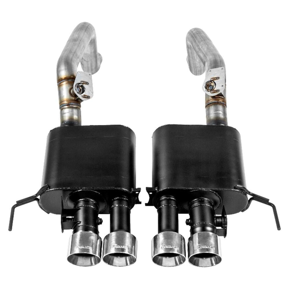 Corvette Exhaust - Flowmaster Outlaw w/NPP - Axle-back : C7 Stingray