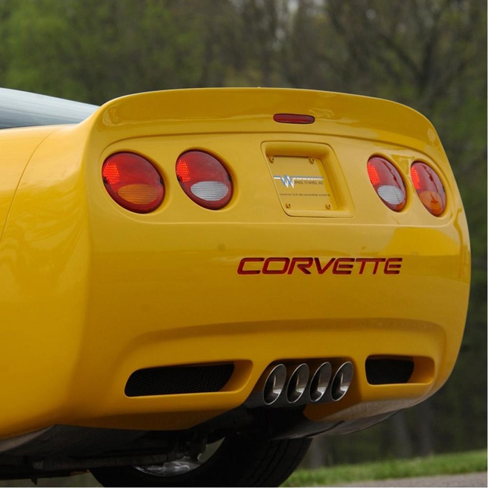 Corvette Exhaust System - Corsa Indy Pace Car - Tiger Shark Quad 3.5" Tips : 1997-2004 C5 & Z06