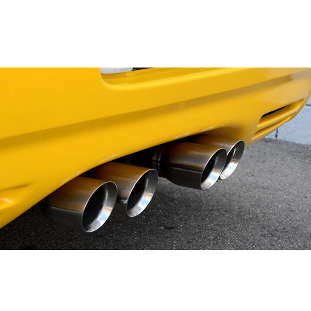 Corvette Exhaust System - MRT - Quad Axleback : 1997-2004 C5 & Z06