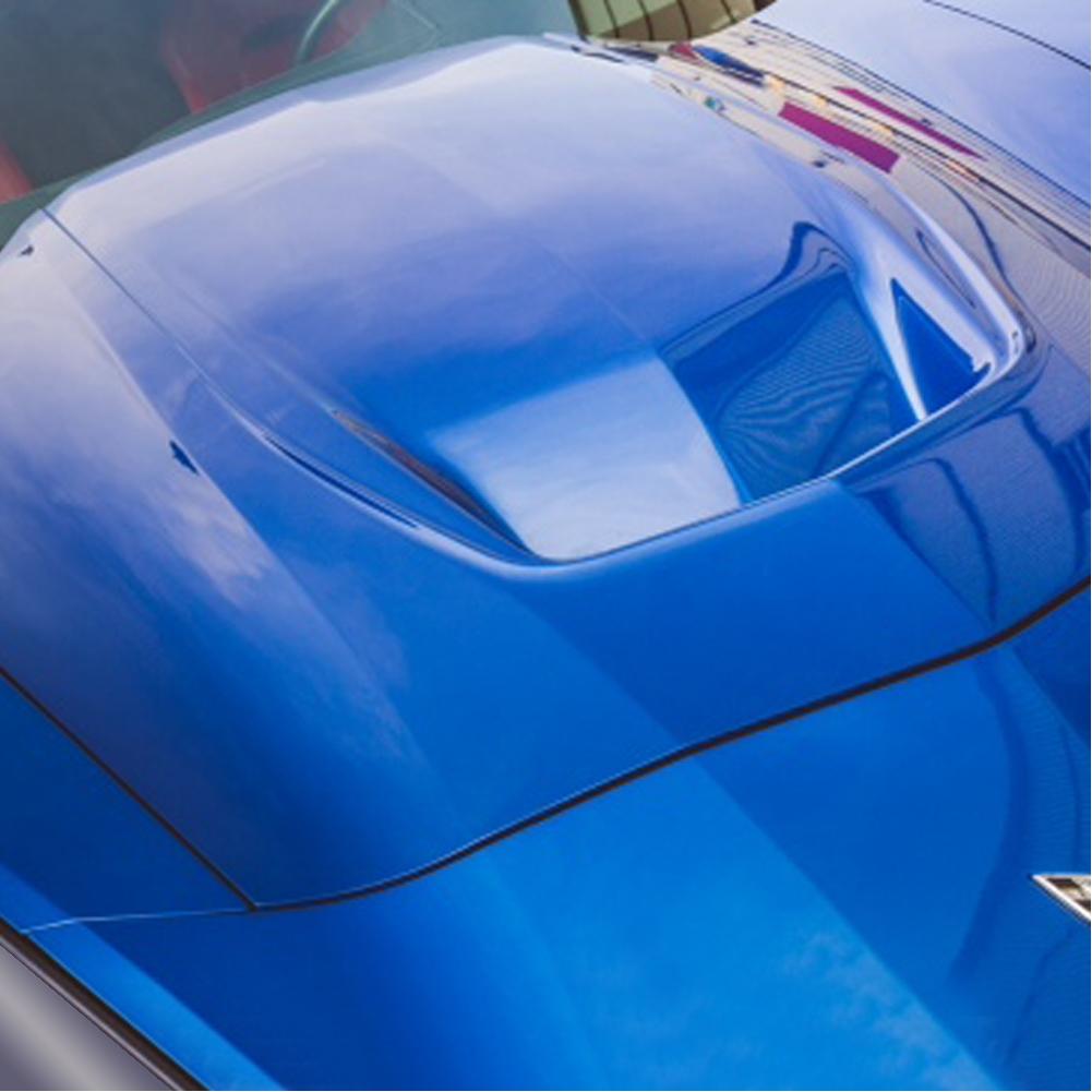 Corvette Extractor Hood Carbon Fiber - Zero7 : C7 Stingray, Z51