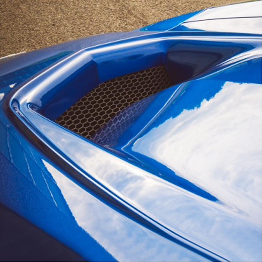 Corvette Extractor Hood Carbon Fiber - Zero7 : C7 Stingray, Z51