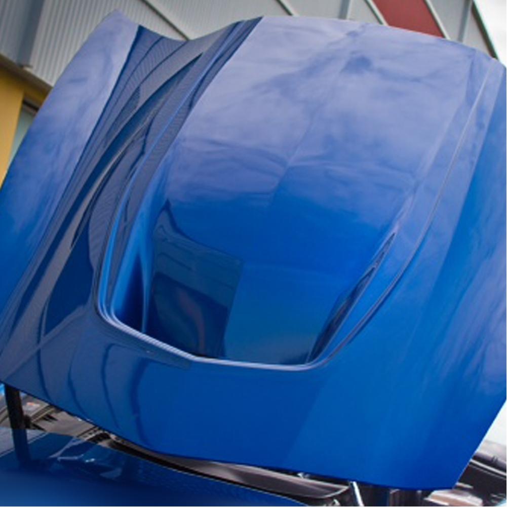 Corvette Extractor Hood Carbon Fiber - Zero7 : C7 Stingray, Z51