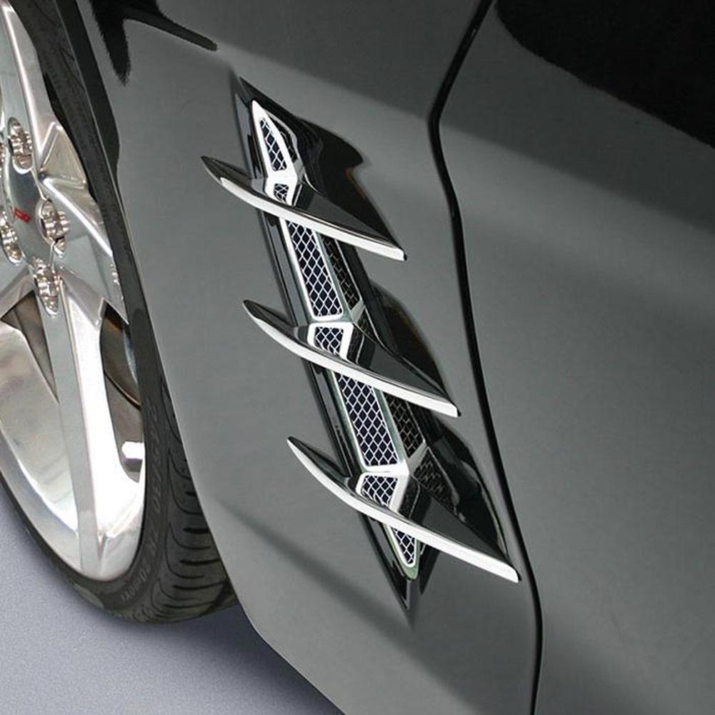 Corvette Fender Blade/Spears Billet Chrome : 2005-2013 C6