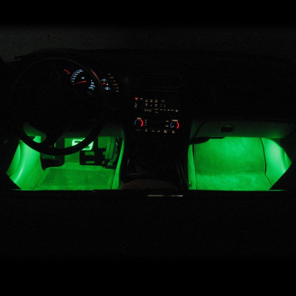 Corvette Footwell LED Lighting Kit - Yellow : 1997-2004 C5