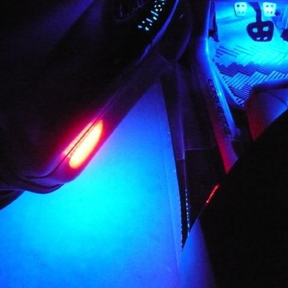 Corvette Footwell/Under Door Puddle LED Lighting Kit : 1997-2004 C5