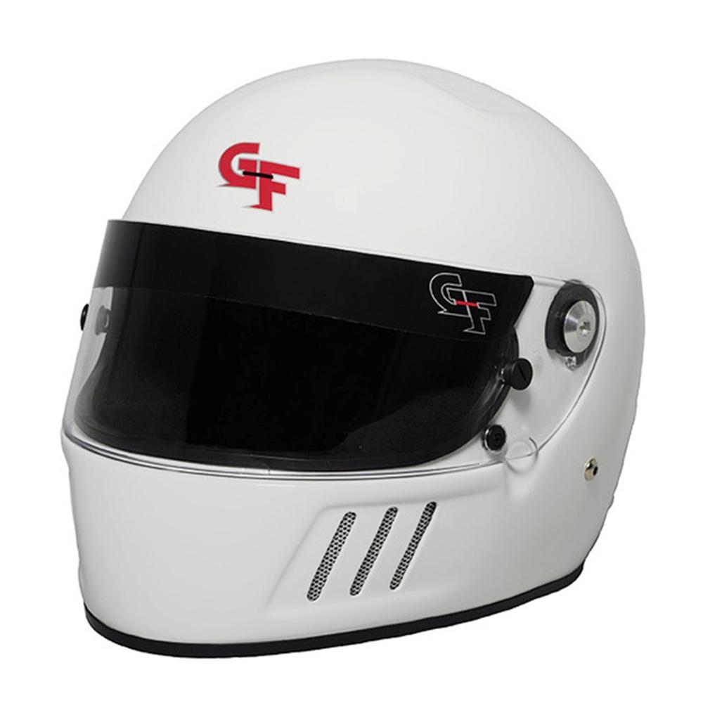 Corvette GF3 Full Face Helmet - G-Force Racing : White