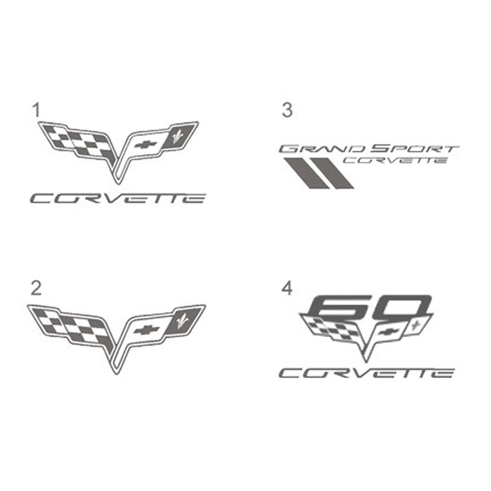 Corvette Illuminated Wind Deflector - Coupe : 2005-13 C6, Z06, Grand Sport, ZR1