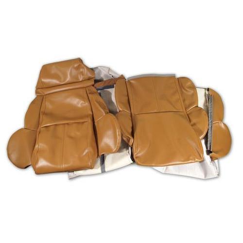 Corvette Leather Like Seat Covers. Saddle Standard: 1989-1991
