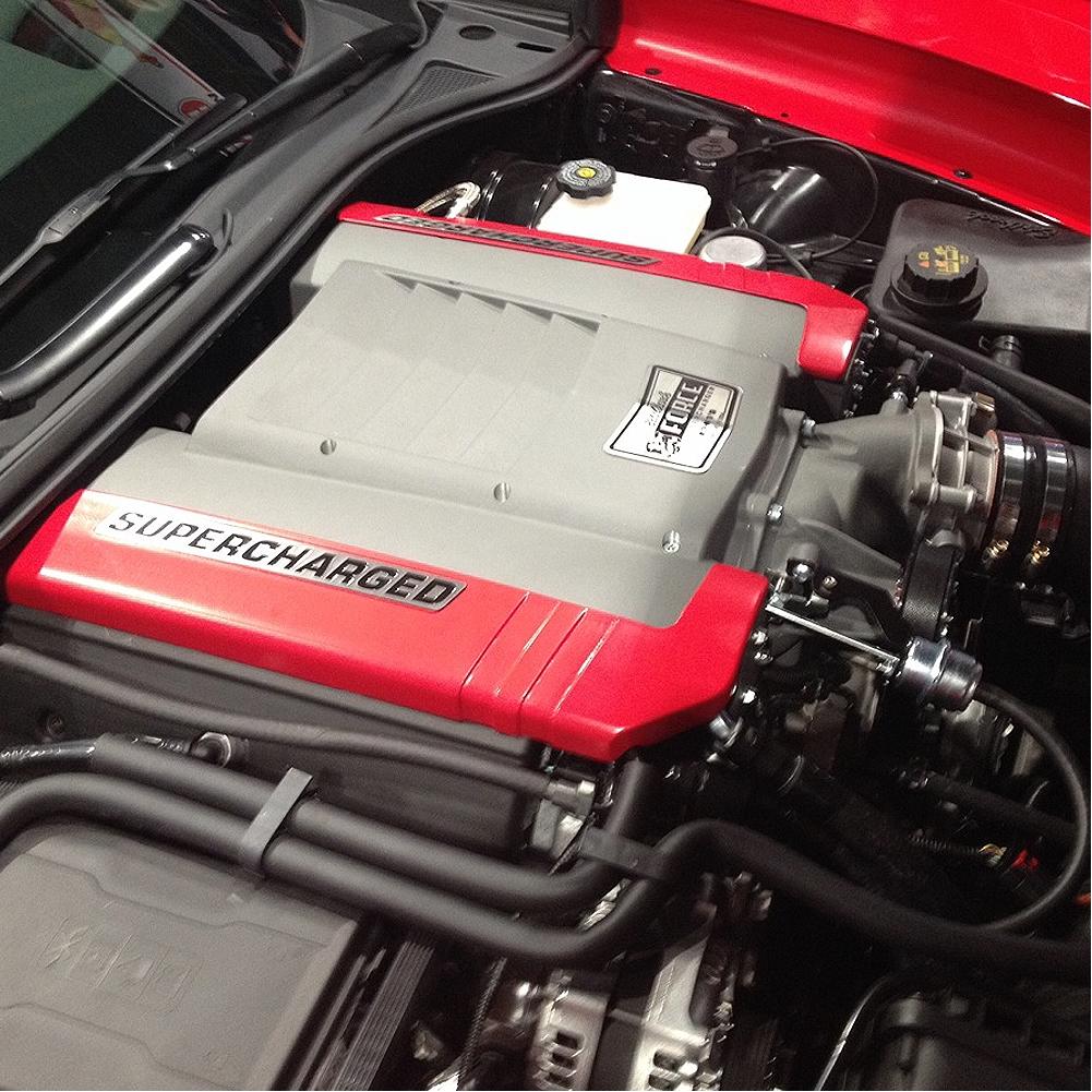 Corvette LT1 Supercharger Stage 1 Street Kit - Edelbrock E-Force : C7 Stingray, Z51