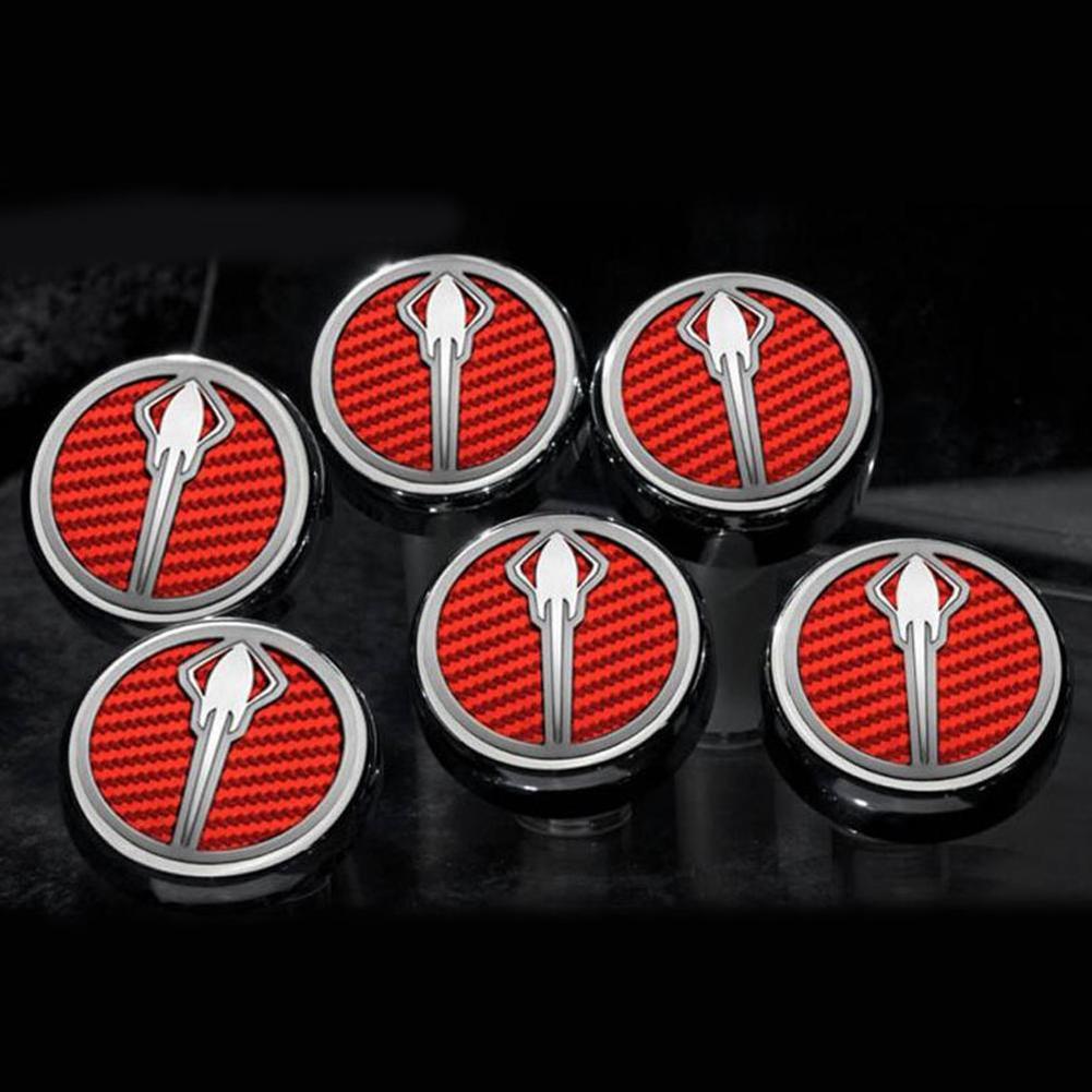Corvette Manual Cap Cover Set - Stingray Emblem - Chrome/Brushed/Carbon Fiber Inlay : C7 Stingray, Z51 (Orange)