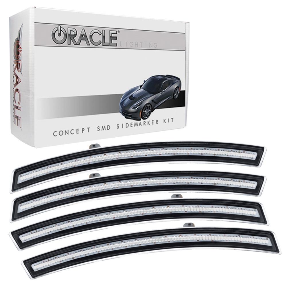 Corvette Painted ORACLE Side Marker LED 4 Pc. (Set) - Front/Rear : Stingray, Z51, Z06, Grand Sport