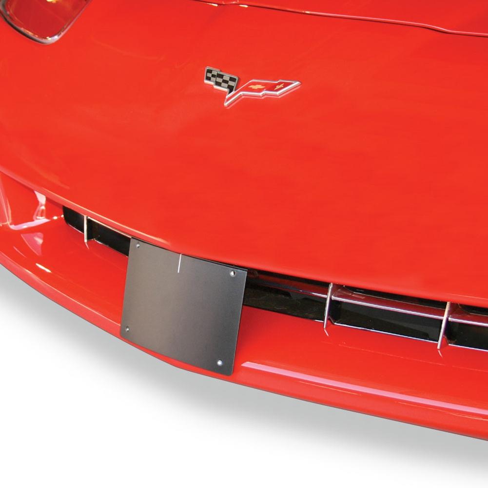 Corvette Removable License Plate Bracket Holder Kit : 2005-2013 C6 & Z06