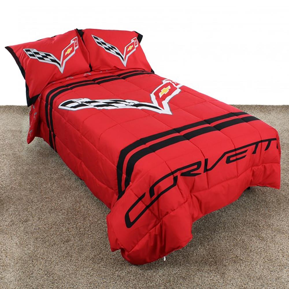 Corvette Reversible Comforter/Pillow Sham Set : C7