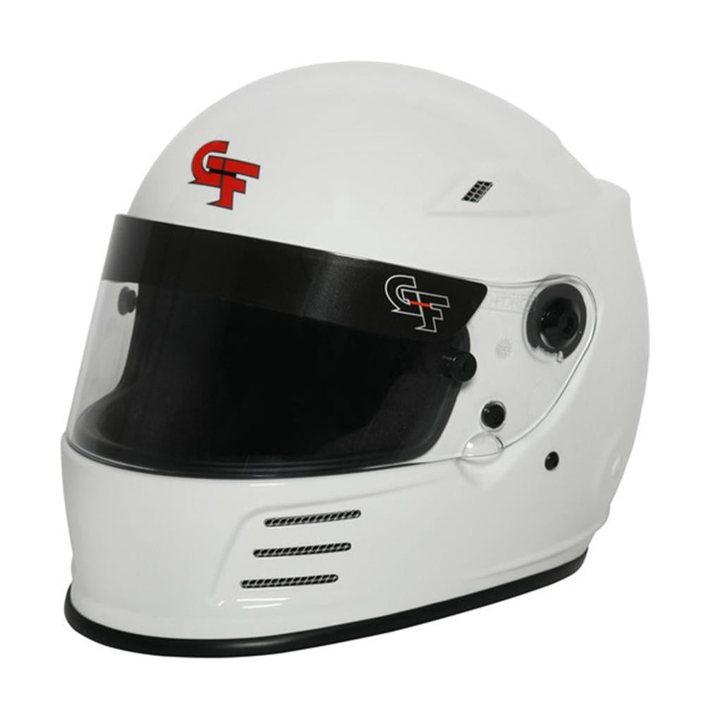 Corvette REVO Full Face SA2015 Helmet - G-Force Racing : White