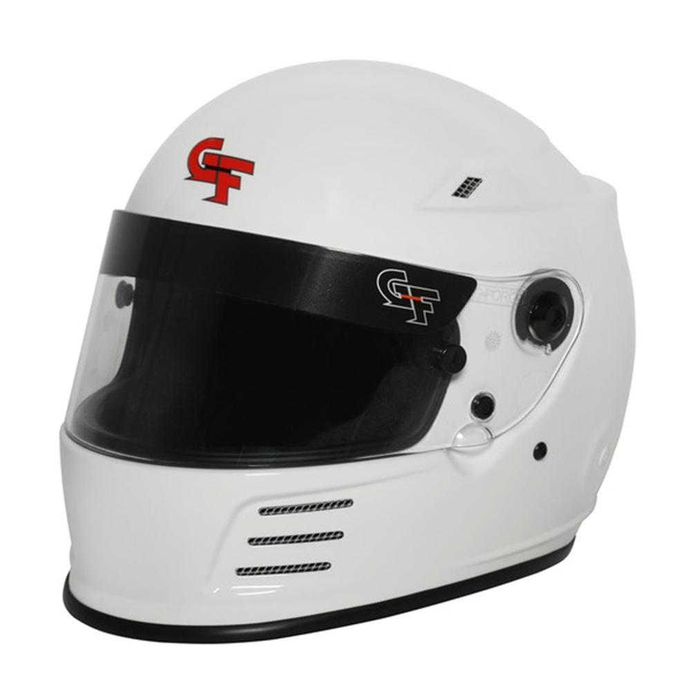 Corvette REVO Full Face SA2015 Helmet - G-Force Racing : White