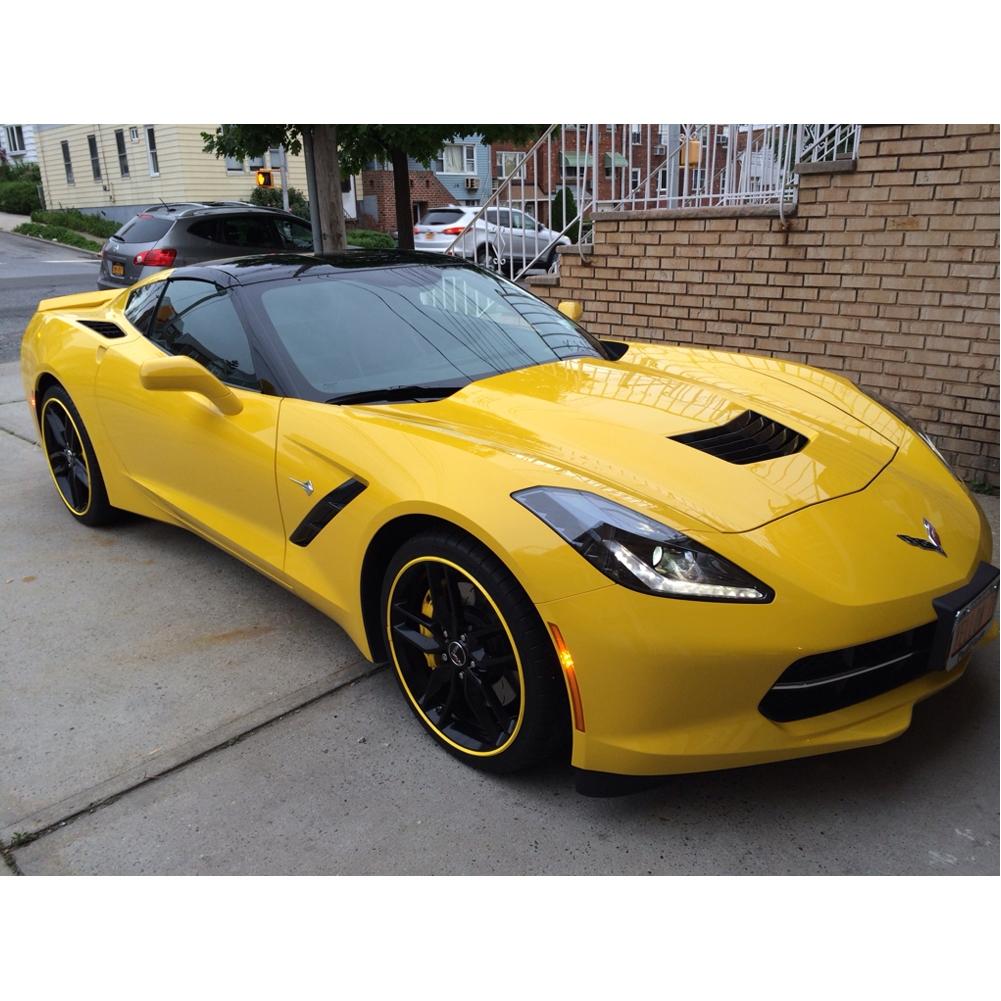 Corvette RimSavers Wheel Rim Protectors and Accent Trim - Gold