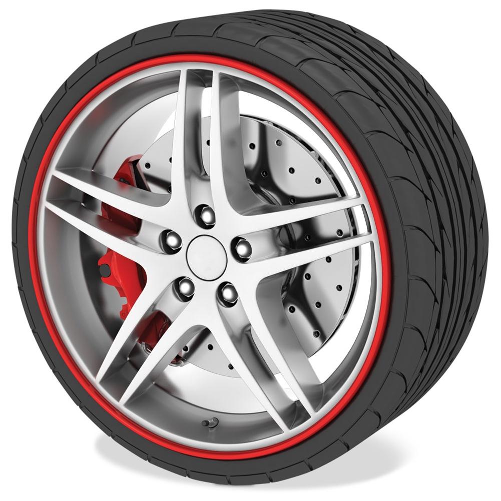 Corvette RimSavers Wheel Rim Protectors and Accent Trim - Gold