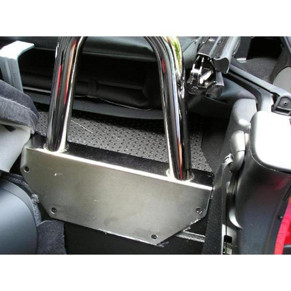 Corvette Seat Back Hoops (Set) - Chrome : 1997-2004 C5 & Z06