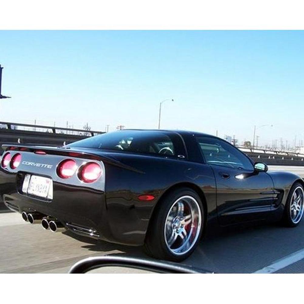 Corvette Seat Back Hoops (Set) - Chrome : 1997-2004 C5 & Z06