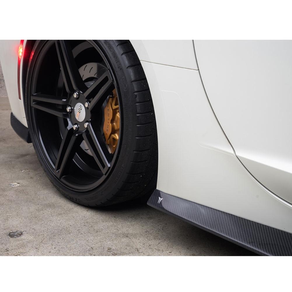 Corvette Sentinel Side Foils and Rear Winglets - Carbon Fiber : C7 Stingray