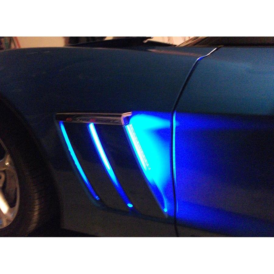 Corvette Side Cove LED Lighting Kit with (4) Function Remote : 2010-2013 Grand Sport only (White)