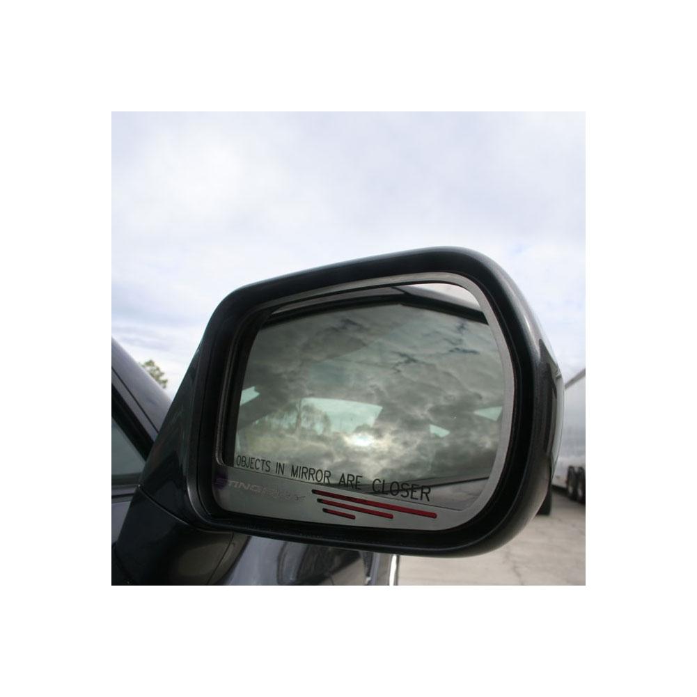 Corvette Side View Mirror with "STINGRAY" Script 2Pc Auto Dim : C7 Stingray, Z51