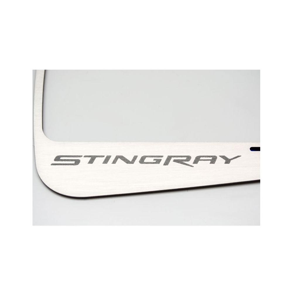 Corvette Side View Mirror with "STINGRAY" Script 2Pc Auto Dim : C7 Stingray, Z51