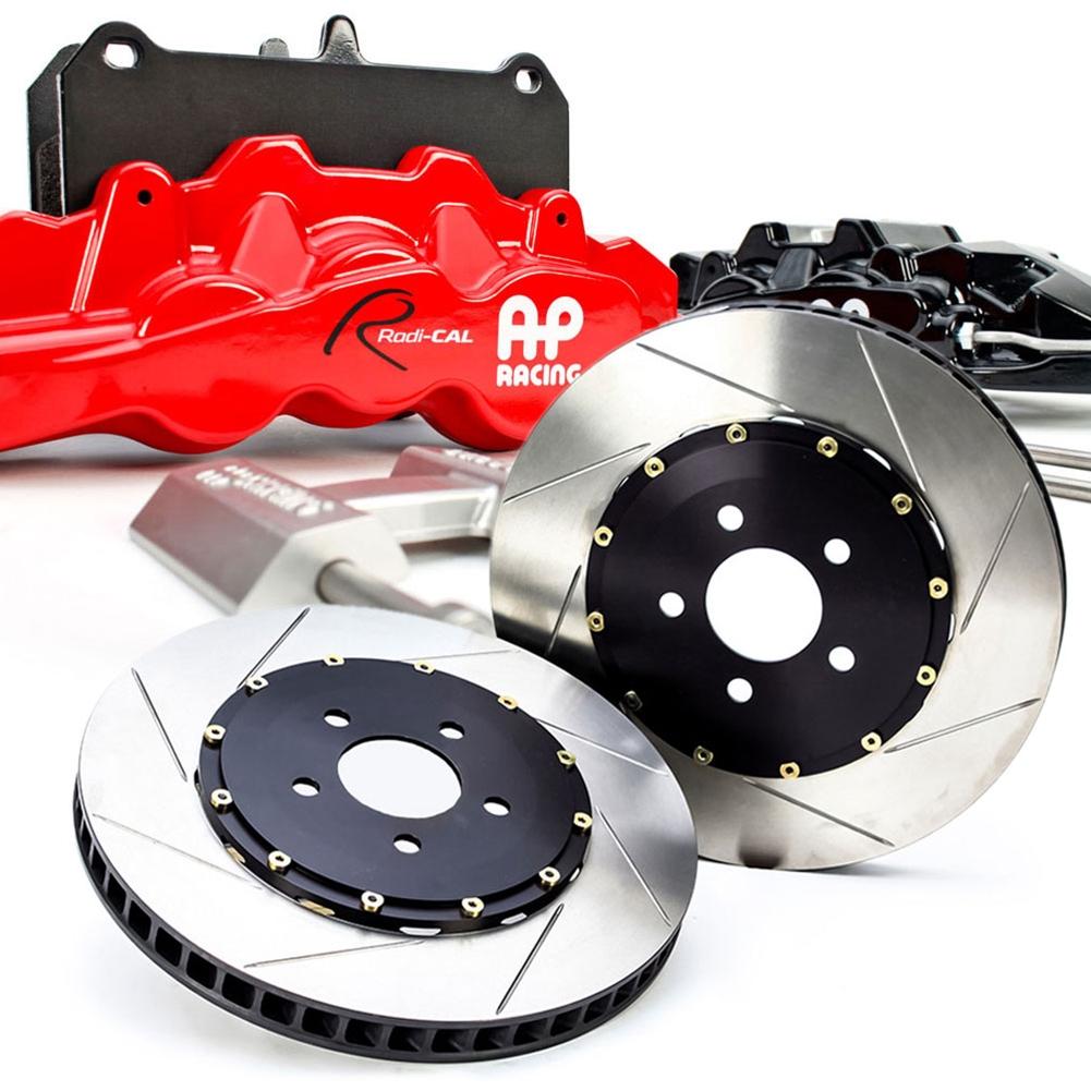 Corvette Slotted 2 pc. Rotors & Calipers - AP Racing Radi-Cal : C7 Z06