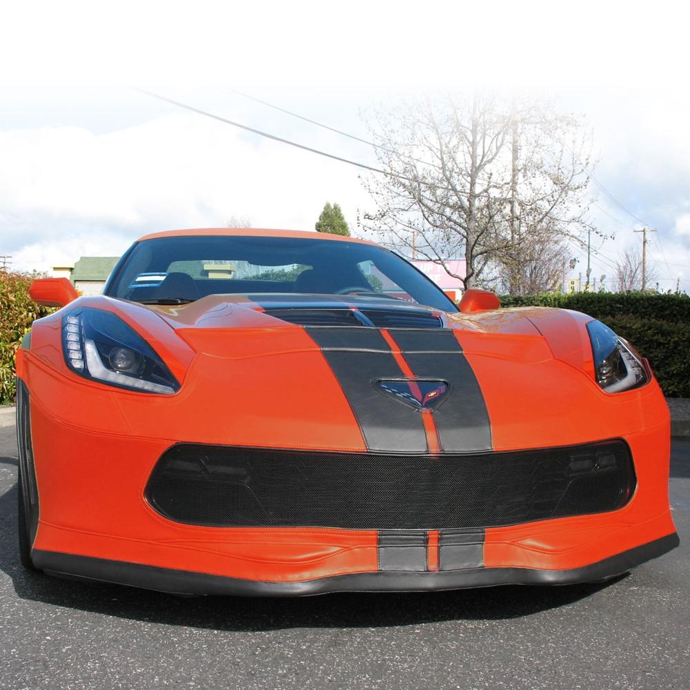 Corvette SpeedLingerie Super Bra - Nose Cover - Stage 2 w/out Grille Camera : C7 Grand Sport