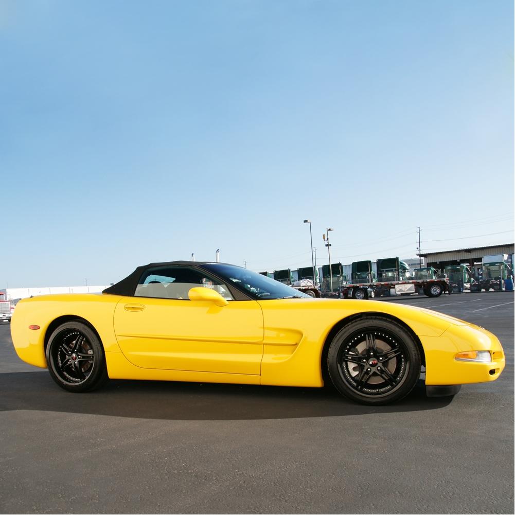 Corvette SR1 Performance Wheels - BULLET Series : Gloss Black