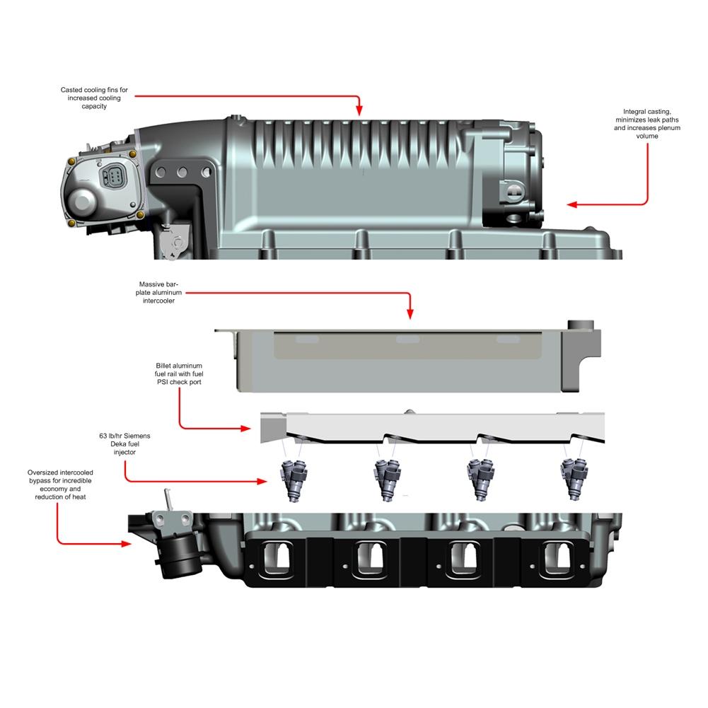 Corvette Supercharger Kit - Whipple Superchargers : 2005-2013 C6 LS2 & Grand Sport LS3