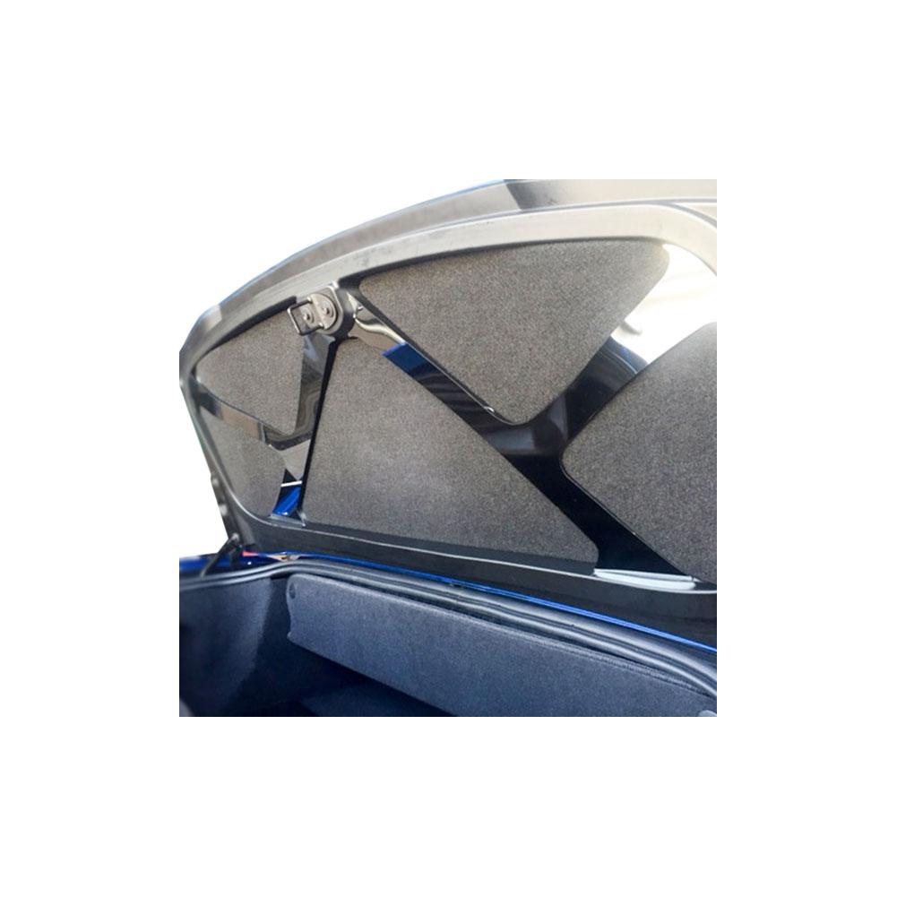 Corvette Trunk Lid Brace - Brushed or Polished : C7 Stingray, Z51 Convertible